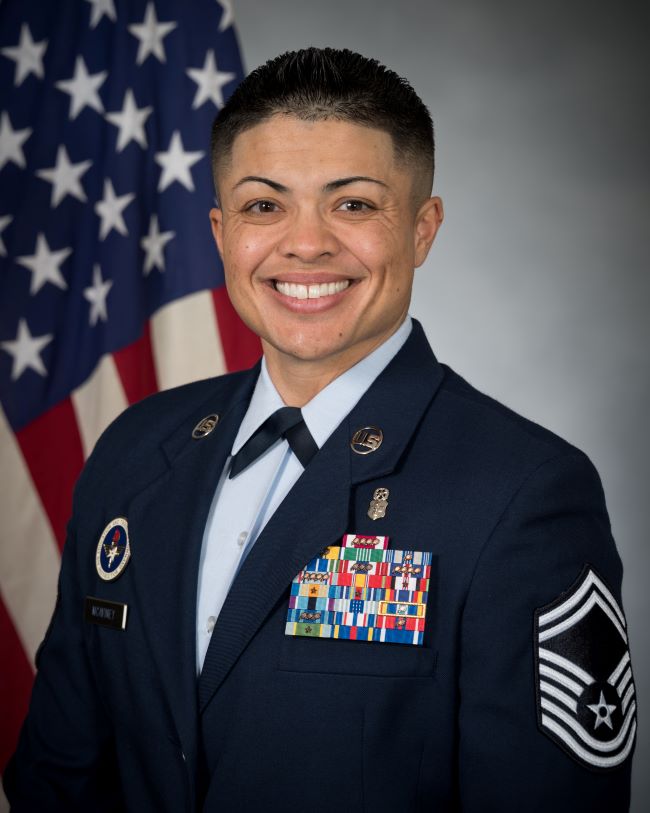 SMSgt Kayleigh M. McAviney